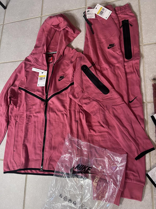 Adult Nike tech pink size medium